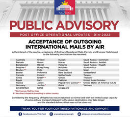 Post Office Advisory